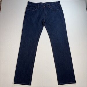 Mott & Bow Slim Broome Jeans Men's 36x33* Indigo Blue Stretch Denim